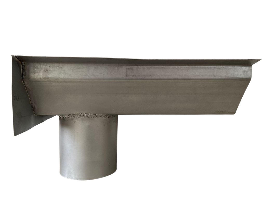 Resumidero canalón galvanizado